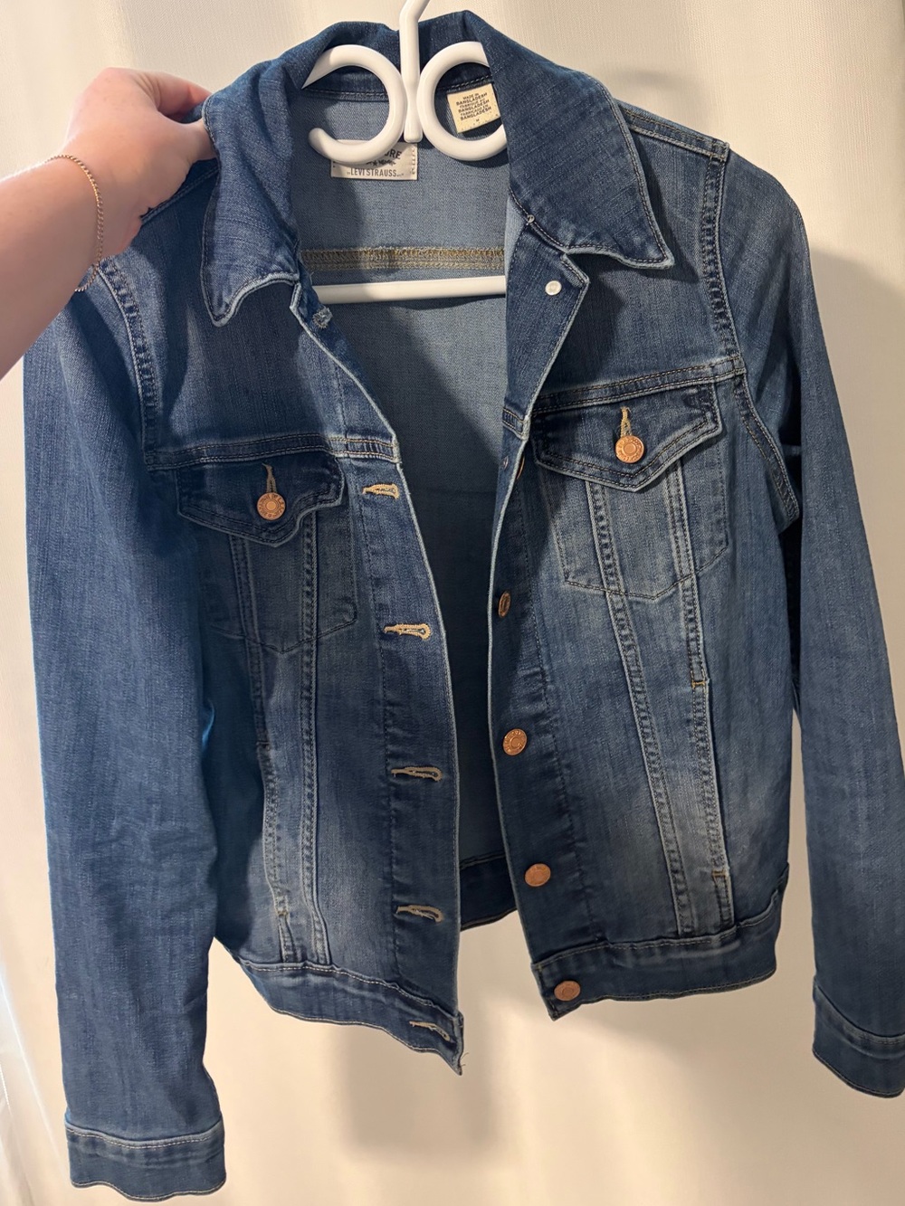 Signature by Levi Strauss Blue Denim Trucker Jacket